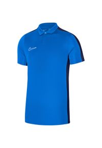 Koszulka sportowa męska Nike DF Academy 23 SS Polo. Typ kołnierza: polo. Kolor: niebieski #1