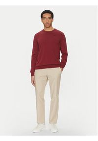Robe di Kappa Sweter Elisio 62131MW Bordowy Regular Fit. Kolor: czerwony. Materiał: bawełna #5