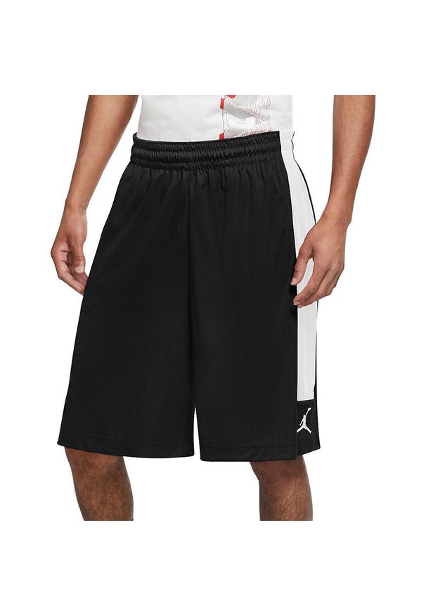 Nike - Spodenki męskie nike air jordan 23 alpha dri-fit knit shorts black. Kolor: czarny. Technologia: Dri-Fit (Nike). Model: Nike Air Jordan. Sport: bieganie