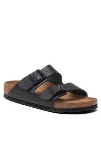 Birkenstock Klapki Arizona 0051193 Czarny. Kolor: czarny. Materiał: skóra #7