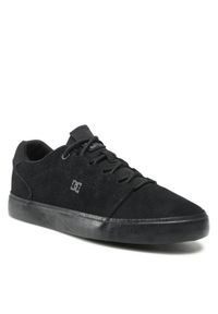 DC Sneakersy Hyde ADYS300579 Czarny. Kolor: czarny. Materiał: zamsz, skóra