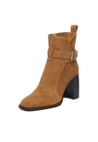 Badura Botki EO-VIV-1 Brązowy. Kolor: brązowy. Materiał: zamsz, skóra #7