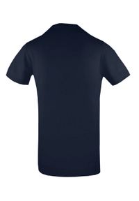Dzianinowa, Męska Koszulka Polo - Brave Soul - Granatowa. Okazja: na co dzień. Typ kołnierza: polo. Kolor: niebieski. Materiał: poliamid, wiskoza. Sezon: lato, wiosna. Styl: casual