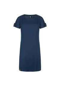 WOMEN'S HEALTH - Sukienka damska LOAP Nebraska, 100% wiskoza. Kolor: niebieski. Materiał: wiskoza. Sezon: lato. Typ sukienki: sportowe. Styl: sportowy #1