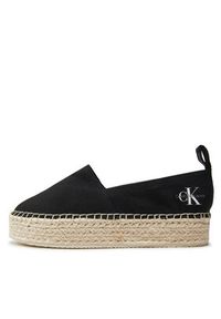 Calvin Klein Jeans Espadryle Platform Espadrille Ml Btw YW0YW01378 Czarny. Kolor: czarny. Materiał: materiał. Obcas: na platformie #5