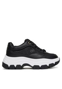 Guess Sneakersy FLFBRT ELE12 Czarny. Kolor: czarny. Materiał: skóra