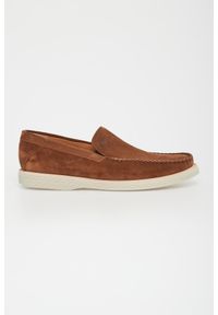 Baldinini - Loafersy męskie zamszowe BALDININI. Materiał: zamsz #2