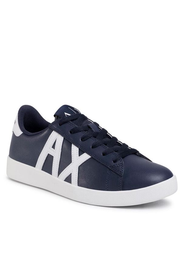 Sneakersy Armani Exchange. Kolor: niebieski