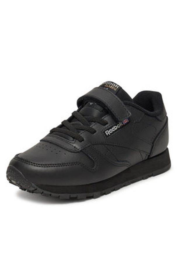 Reebok Sneakersy V9-25207-02 (IV) Czarny. Kolor: czarny. Materiał: skóra