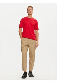 TOMMY HILFIGER - Tommy Hilfiger T-Shirt Essential MW0MW37267 Czerwony Regular Fit. Kolor: czerwony. Materiał: bawełna #2