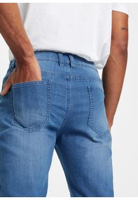 bonprix - Lekkie dżinsy slim fit, straight. Kolor: niebieski #3