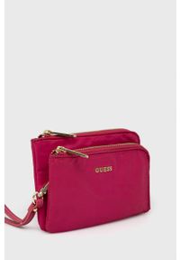 Guess kosmetyczka kolor różowy. Kolor: różowy #2