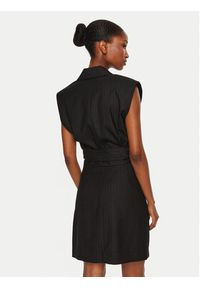 Bruuns Bazaar Kamizelka Berin BBW4113 Czarny Regular Fit. Kolor: czarny. Materiał: wełna