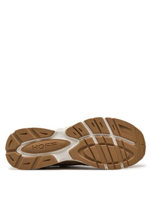 HOFF Sneakersy Louisiana 22411604 Khaki. Kolor: brązowy. Materiał: skóra, zamsz