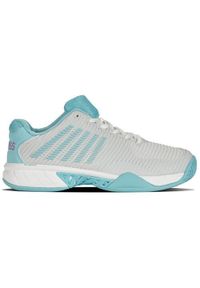Buty do tenisa damskie K-Swiss Hypercourt Express 2 Allcourt. Kolor: wielokolorowy. Materiał: materiał, syntetyk. Szerokość cholewki: normalna. Sport: tenis