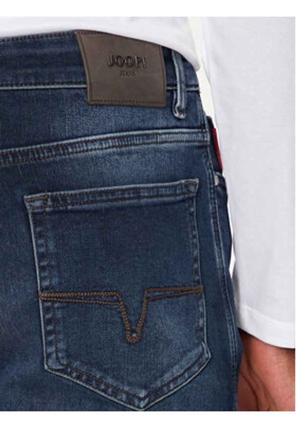 JOOP! Jeans Jeansy 15 JJD-02Mitch 30044101 Granatowy Slim Fit. Kolor: niebieski