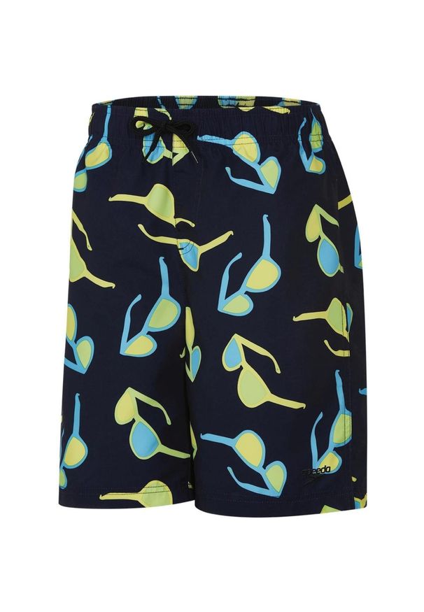 Kostium Kąpielowy Junior Speedo Leis 17 w Granatowym - Rozmiar 128. Kolor: niebieski. Materiał: poliester