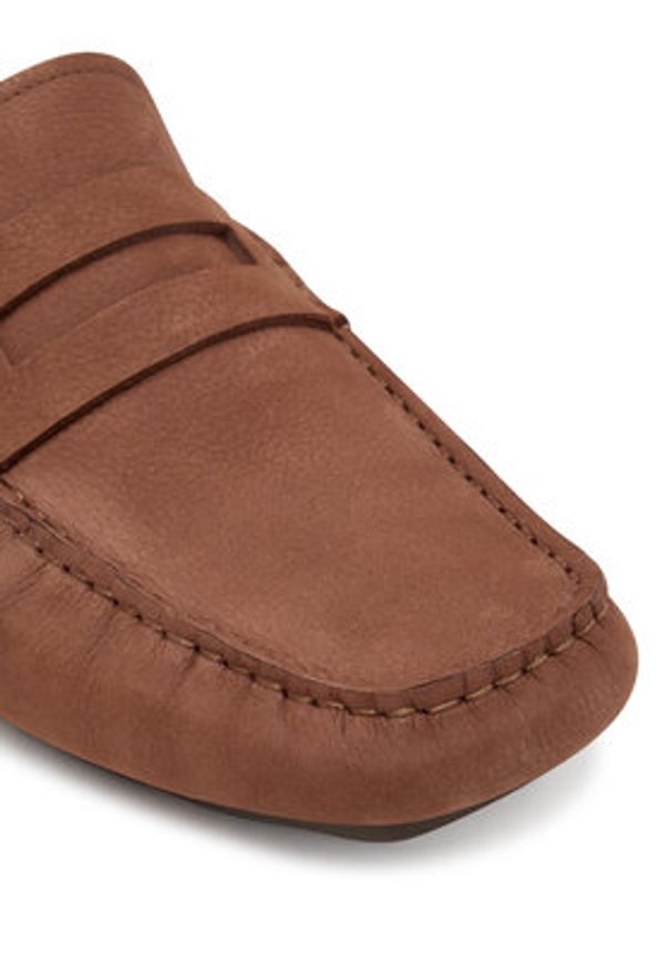 Calvin Klein Mokasyny Driver Penny Nu HM0HM01866 Brązowy. Kolor: brązowy. Materiał: skóra