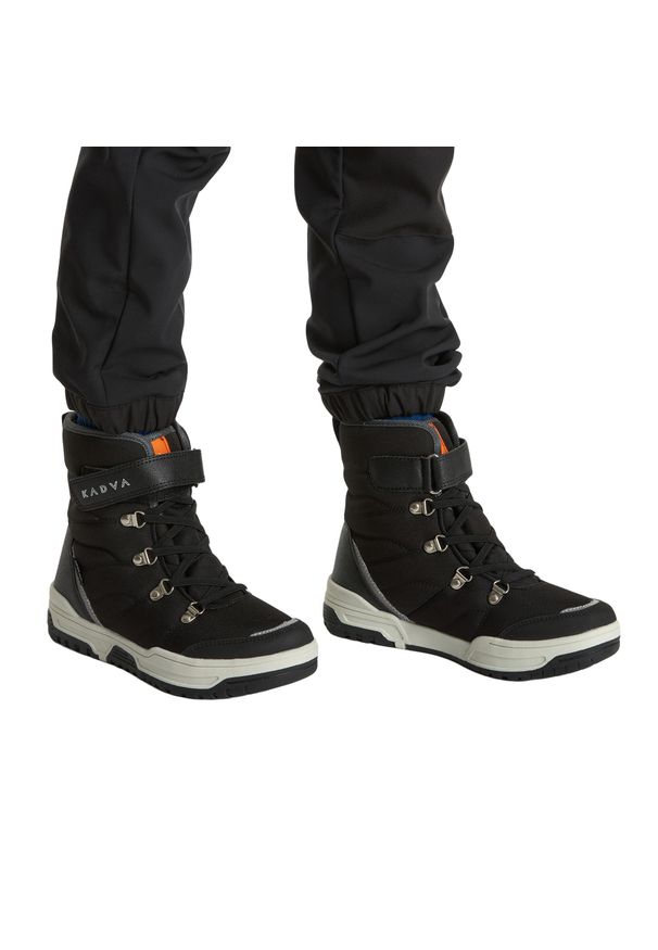 Śniegowce dziecięce KADVA Flow WaterProof. Kolor: czarny. Sezon: zima