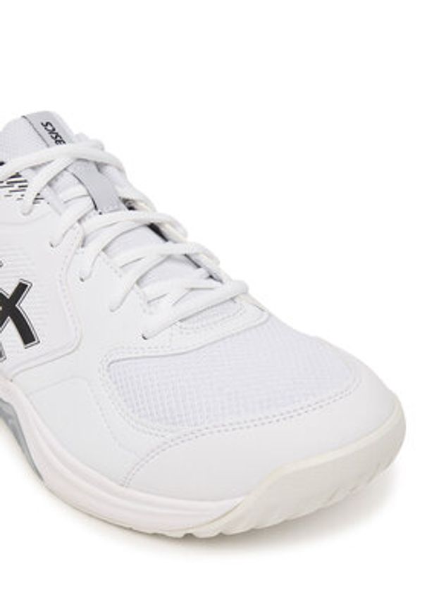 Asics Buty do tenisa Gel-Dedicate 9 1041A543 Biały. Kolor: biały. Materiał: skóra. Sport: tenis