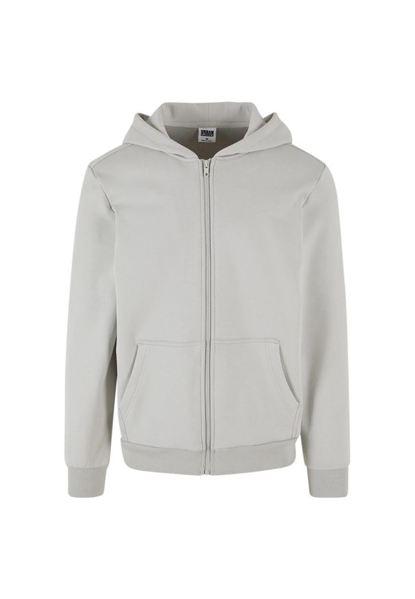 Urban Classics - Bluza Męska Cozy Full Zip. Kolor: szary