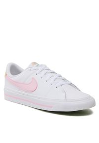 Nike Sneakersy Court Legacy (GS) DA5380 115 Biały. Kolor: biały. Materiał: skóra. Model: Nike Court #1