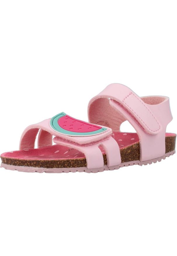 Garvalin - Sandały GARVALIN 212430G Rose. Kolor: różowy. Materiał: tkanina, syntetyk