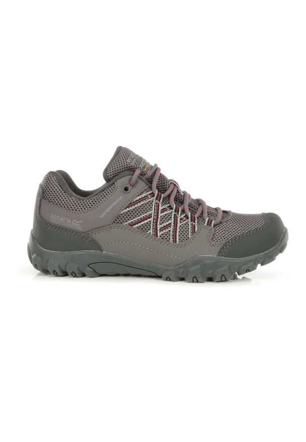 Buty trekkingowe damskie Lady Edgepoint III Regatta. Kolor: fioletowy, szary, wielokolorowy. Materiał: poliester. Styl: sportowy