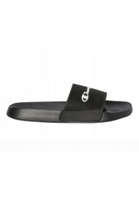 Champion - KLAPKI sportowe CHAMPION DTN21 S11806-KK002 na basen basenowe czarne 39. Kolor: czarny. Styl: sportowy