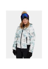 FUNDANGO - Kurtka Narciarska Damska Fundango Zina. Kolor: wielokolorowy, biały, różowy, zielony. Sezon: zima. Sport: narciarstwo #1
