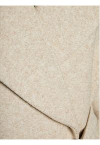 Gina Tricot Płaszcz przejściowy 20609 Beżowy Regular Fit. Kolor: beżowy. Materiał: syntetyk #2