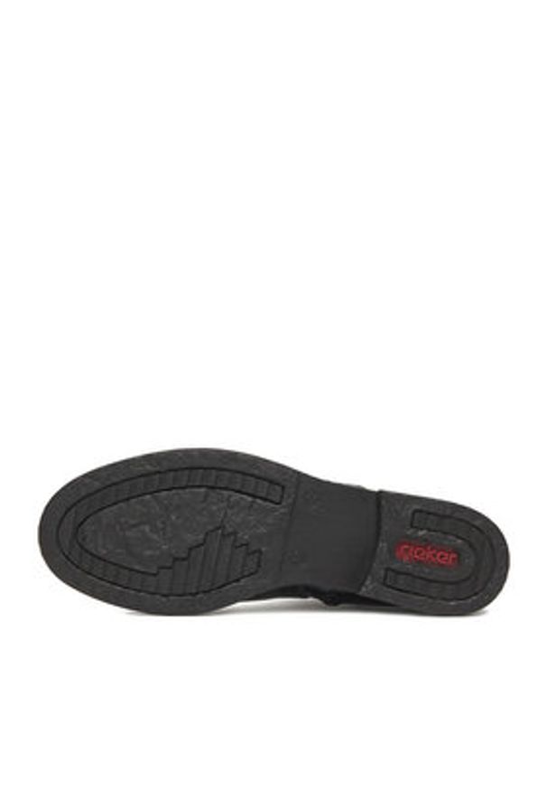 Rieker Botki CEO-Z4965-90 Czarny. Kolor: czarny. Materiał: skóra