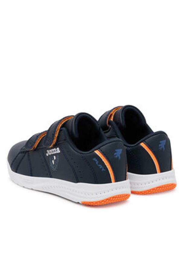 Joma Sneakersy W.Play Jr WPLAYW2453V Granatowy. Kolor: niebieski. Materiał: skóra
