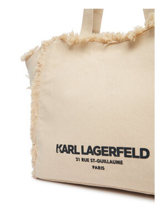 Karl Lagerfeld - KARL LAGERFELD Torebka B2W50021 Beżowy jasny. Kolor: beżowy