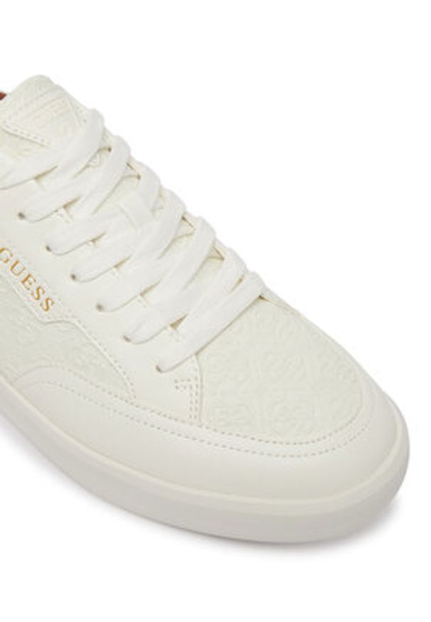 Guess Sneakersy FMJYU2 FAP12 Biały. Kolor: biały. Materiał: skóra