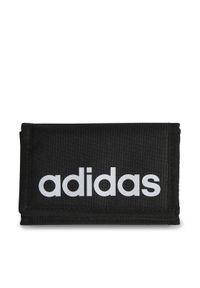 Adidas - adidas Portfel Essentials Wallet HT4741 Czarny. Kolor: czarny. Materiał: materiał