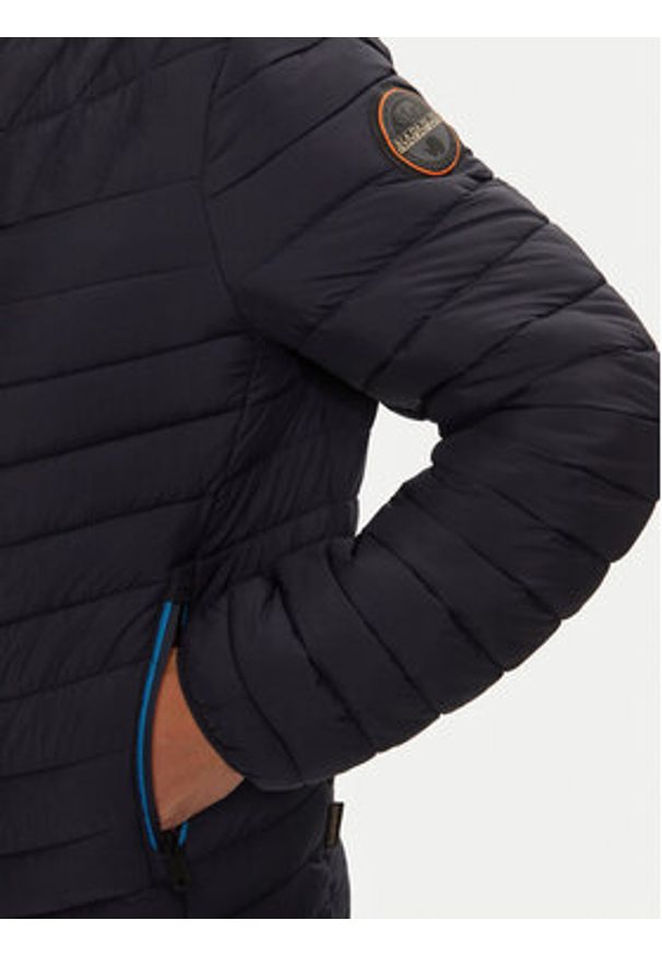 Napapijri Kurtka zimowa A-Lapaz NP0A4I25 Granatowy Regular Fit. Kolor: niebieski. Materiał: syntetyk. Sezon: zima