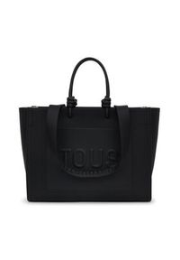 Tous - TOUS Torebka Shopper Xl. Amaya T La Rue New 2002025851 Czarny. Kolor: czarny. Materiał: skórzane #5