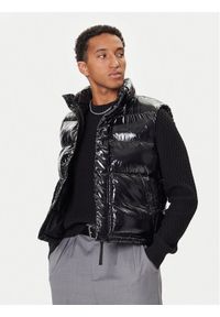 Hugo - HUGO Kamizelka Baltino2541 50547981 Czarny Regular Fit. Kolor: czarny. Materiał: syntetyk
