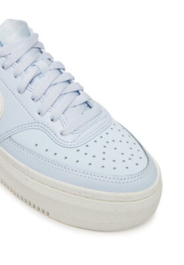 Nike Sneakersy Court Vision Alta DZ5394 Niebieski. Kolor: niebieski. Materiał: skóra. Model: Nike Court