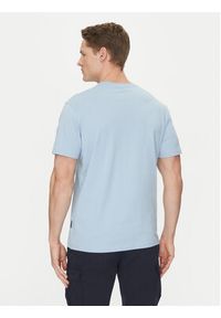 Napapijri T-Shirt Salis NP0A4H8D Niebieski Regular Fit. Kolor: niebieski. Materiał: bawełna #4