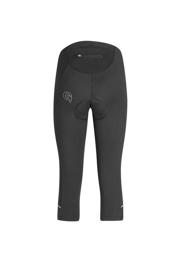 GONSO - Damskie legginsy 3/4 Gonso Essential. Kolor: wielokolorowy, szary, czarny. Sport: kolarstwo