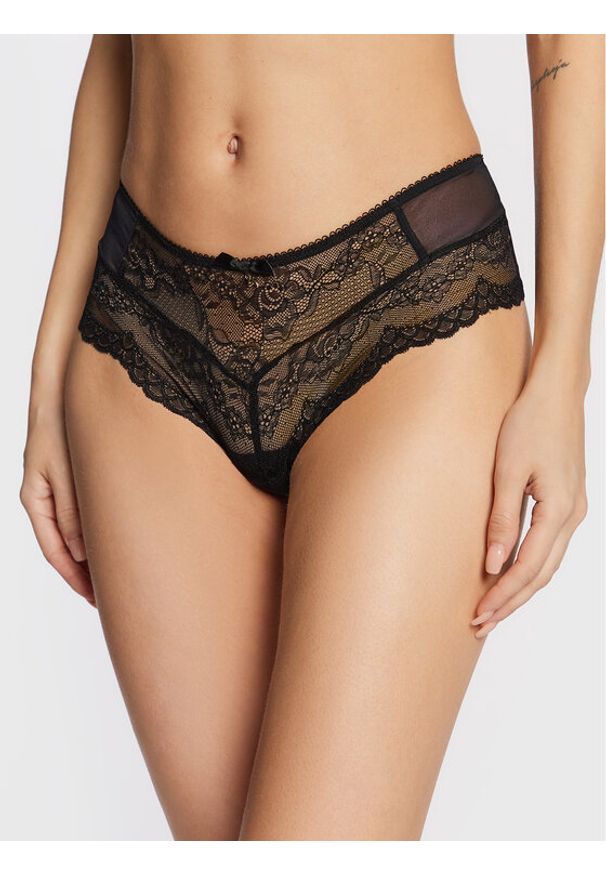 Gossard Bokserki Superboost 7714 Czarny. Kolor: czarny. Materiał: syntetyk