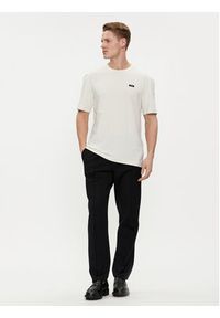 Calvin Klein T-Shirt K10K112749 Beżowy Comfort Fit. Kolor: beżowy. Materiał: bawełna #3