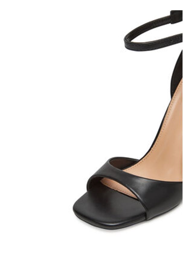 DeeZee Sandały GAF-8598-2 Czarny. Kolor: czarny. Materiał: skóra