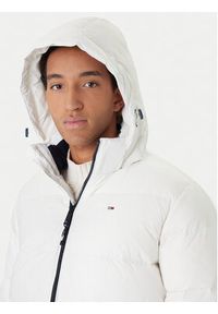 Tommy Jeans Kurtka puchowa Essential DM0DM19786 Biały Regular Fit. Kolor: biały. Materiał: syntetyk #4
