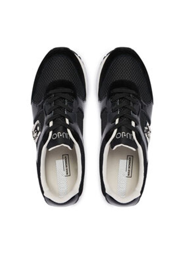 Liu Jo Sneakersy Maxi Wonder Plus 02 BA6019 PX805 Czarny. Kolor: czarny. Materiał: zamsz, skóra
