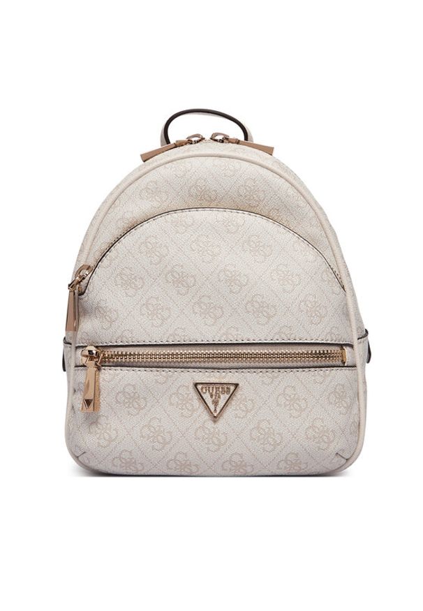 Guess Plecak Manhattan II HWSG71 18320 Beżowy. Kolor: beżowy. Materiał: skóra