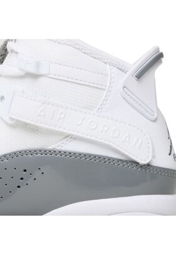 Nike Sneakersy Jordan 6 Rings 322992 121 Biały. Kolor: biały. Materiał: skóra
