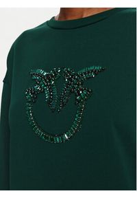 Pinko - PINKO Bluza Nelly 100534 A2RO Zielony Regular Fit. Kolor: zielony. Materiał: bawełna #5